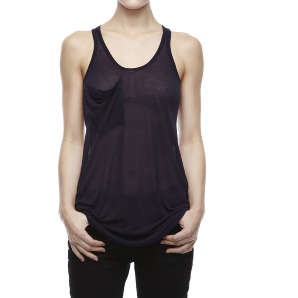 Classic Pocket Tank Navy - KAIN Label